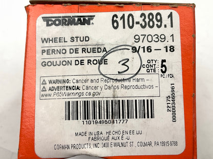Dorman 610-389 Wheel Lug Stud
