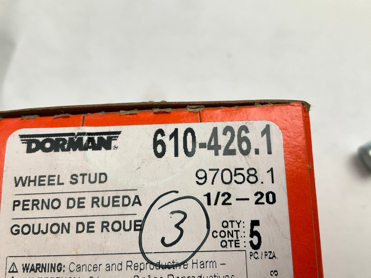 Dorman 610-426 Wheel Lug Stud