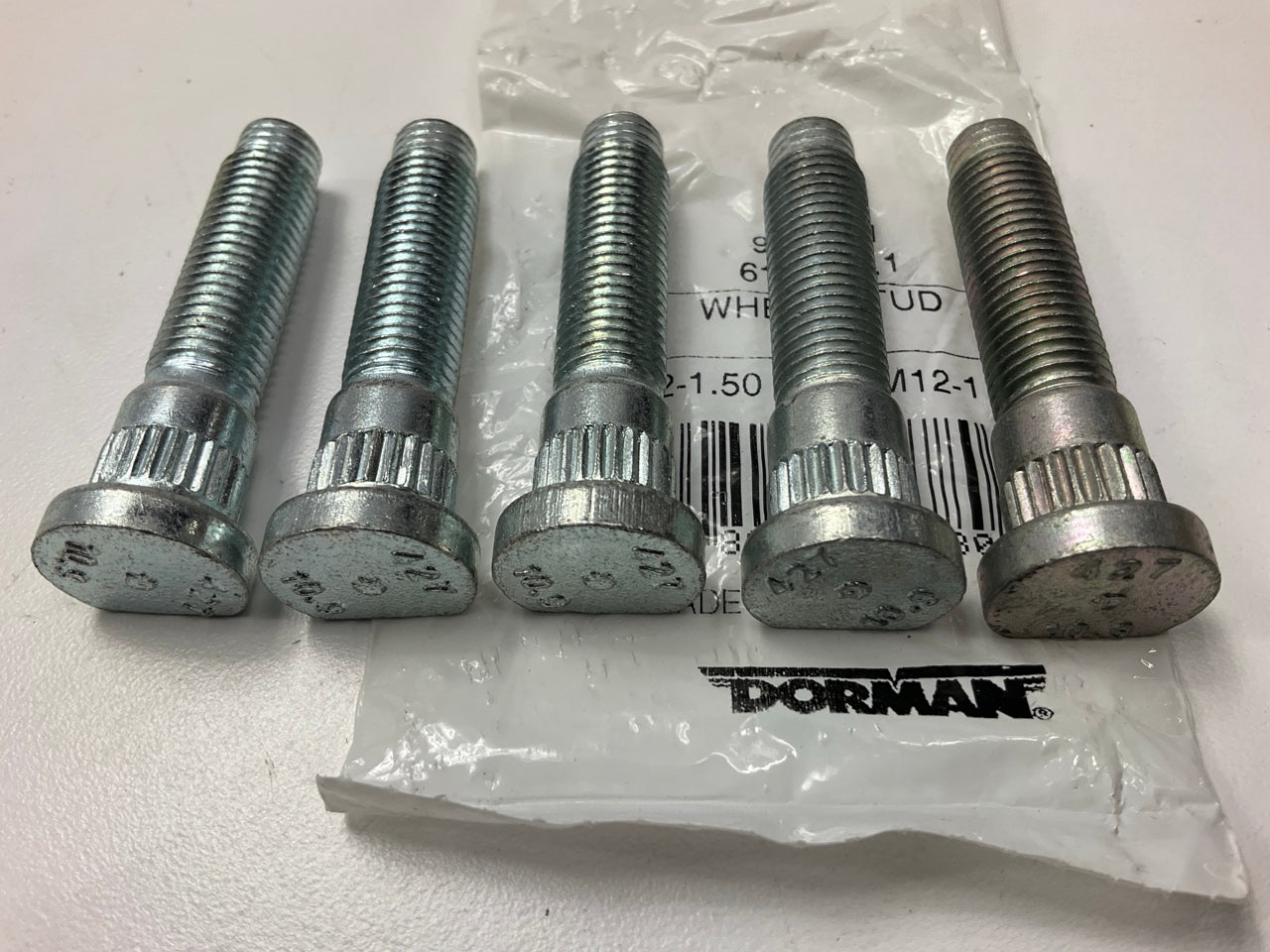 (5) Dorman 610-427 Wheel Lug Studs