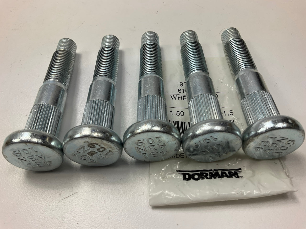 (5) Dorman 610-431 Wheel Lug Studs