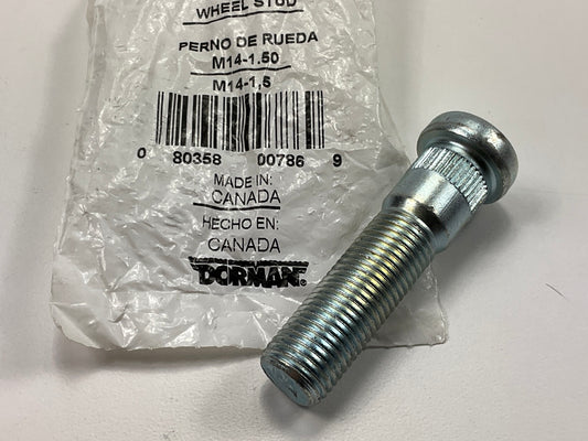 Dorman 610-435 M14-1.50 Serrated Wheel Lug Stud - 15.96mm Knurl, 57.94mm Length