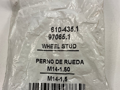 Dorman 610-435 M14-1.50 Serrated Wheel Lug Stud - 15.96mm Knurl, 57.94mm Length