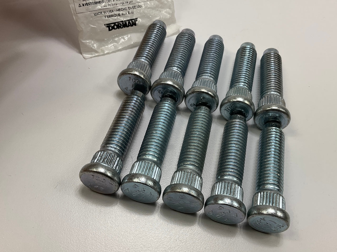 (10) Dorman 610-442 Wheel Lug Studs