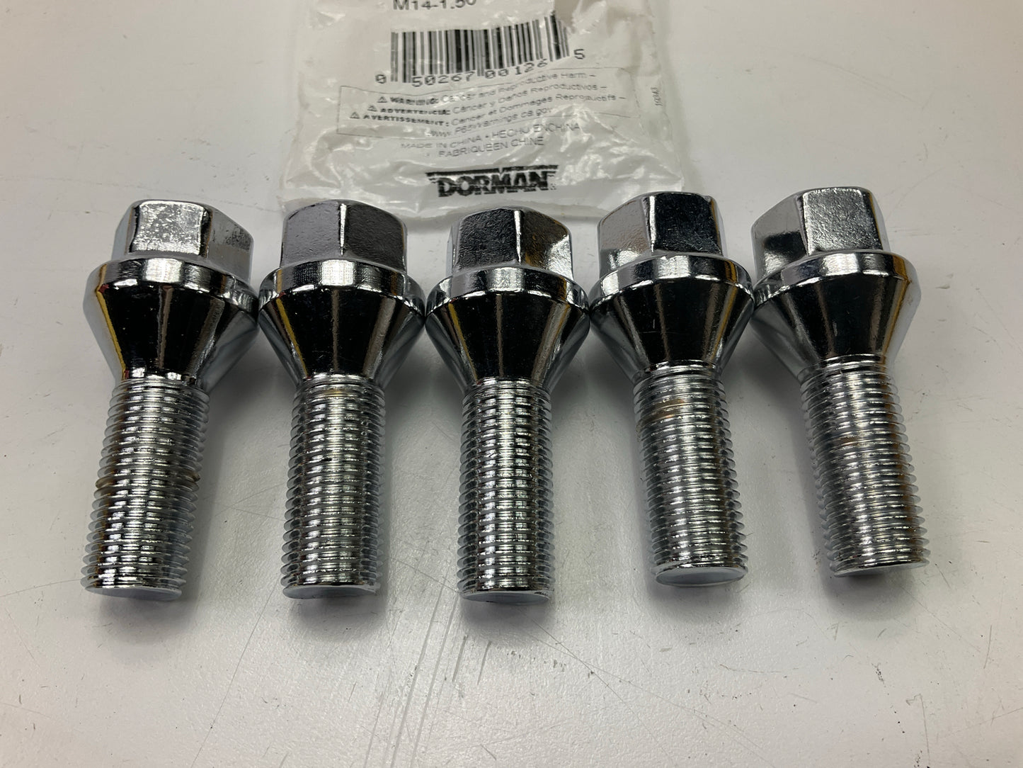 (5) Dorman 610-456 Wheel Lug Bolts