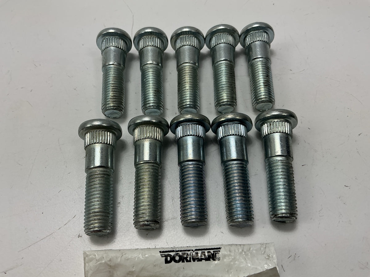(10) Dorman 610-473 Front Wheel Lug Studs For 2002-04 Chrysler 300M, Concorde