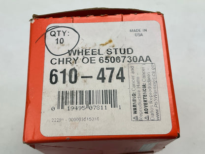 (10) Dorman 610-474 Wheel Lug Studs