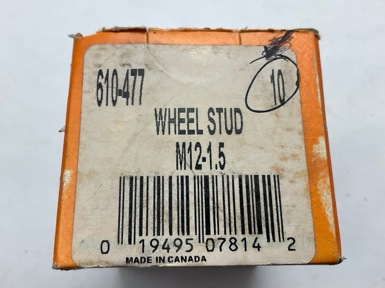 (10) Dorman 610-477 Wheel Lug Studs