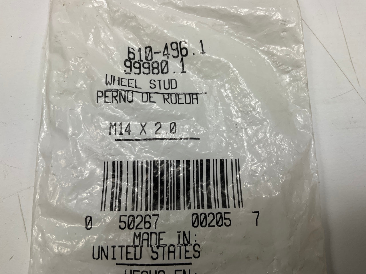 Dorman 610-496 Wheel Lug Stud
