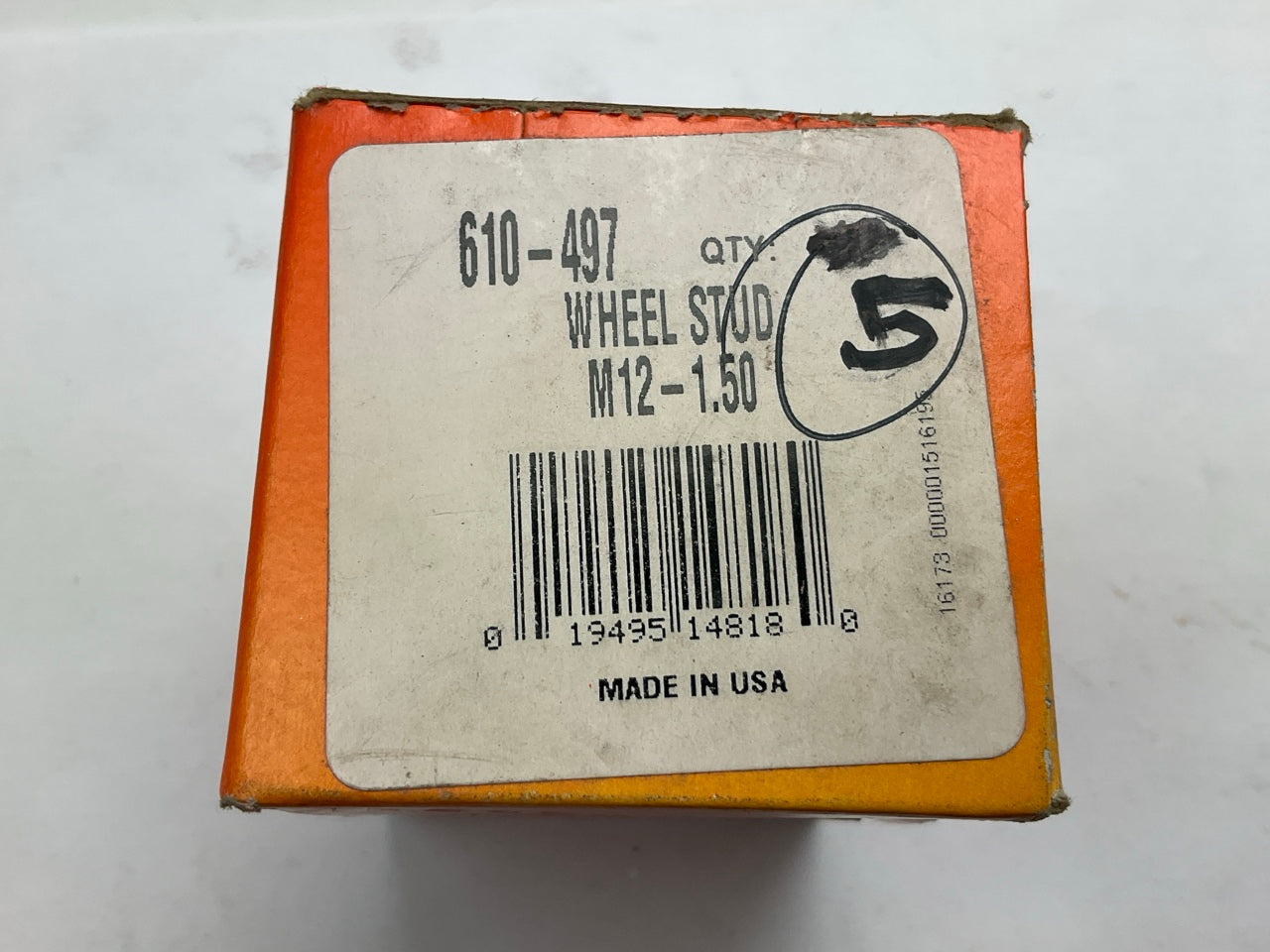 (5) Dorman 610-497 Wheel Lug Studs