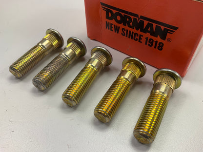 (5) Dorman 610-507 - M12-1.50 Serrated Wheel Stud - 13.0mm Knurl, 44.8mm Length