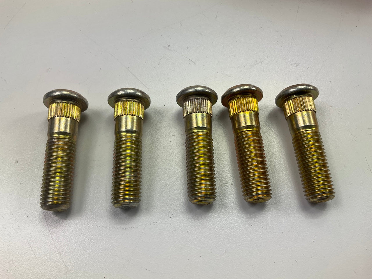 (5) Dorman 610-507 - M12-1.50 Serrated Wheel Stud - 13.0mm Knurl, 44.8mm Length