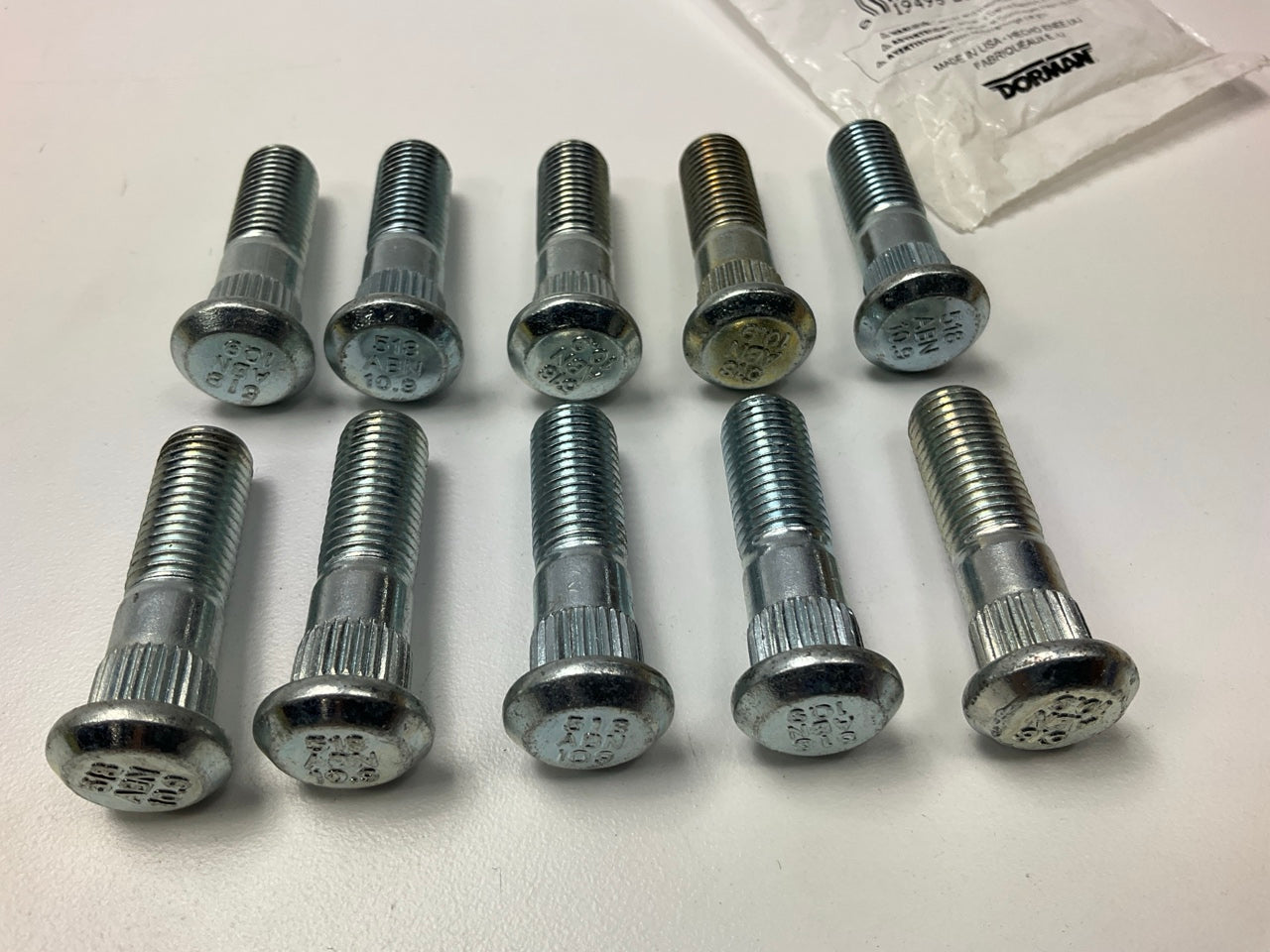 (10) Dorman 610-518 Wheel Lug Studs