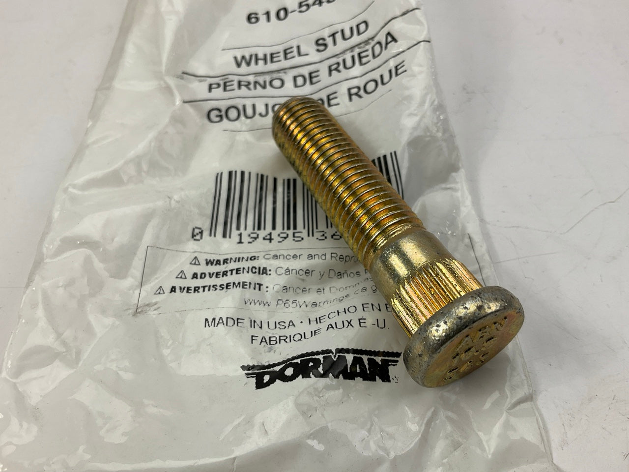 Dorman 610-543 Wheel Lug Stud