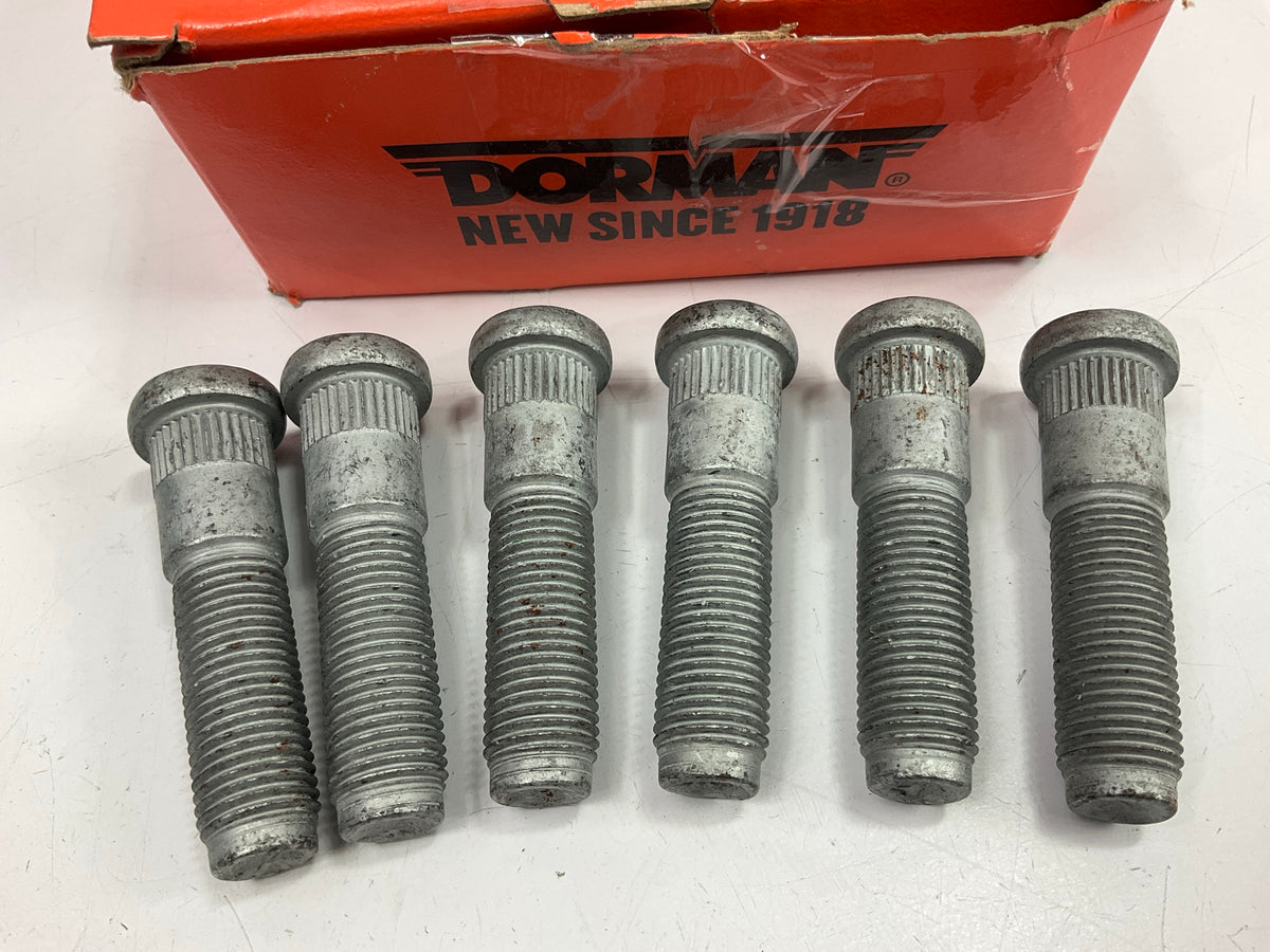 (6) Dorman 610-615 Wheel Lug Studs