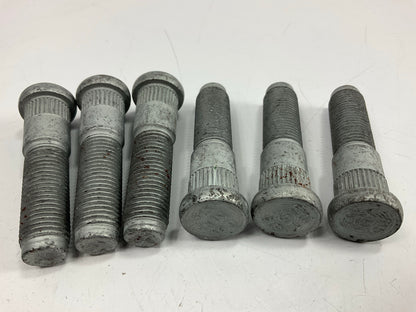 (6) Dorman 610-615 Wheel Lug Studs