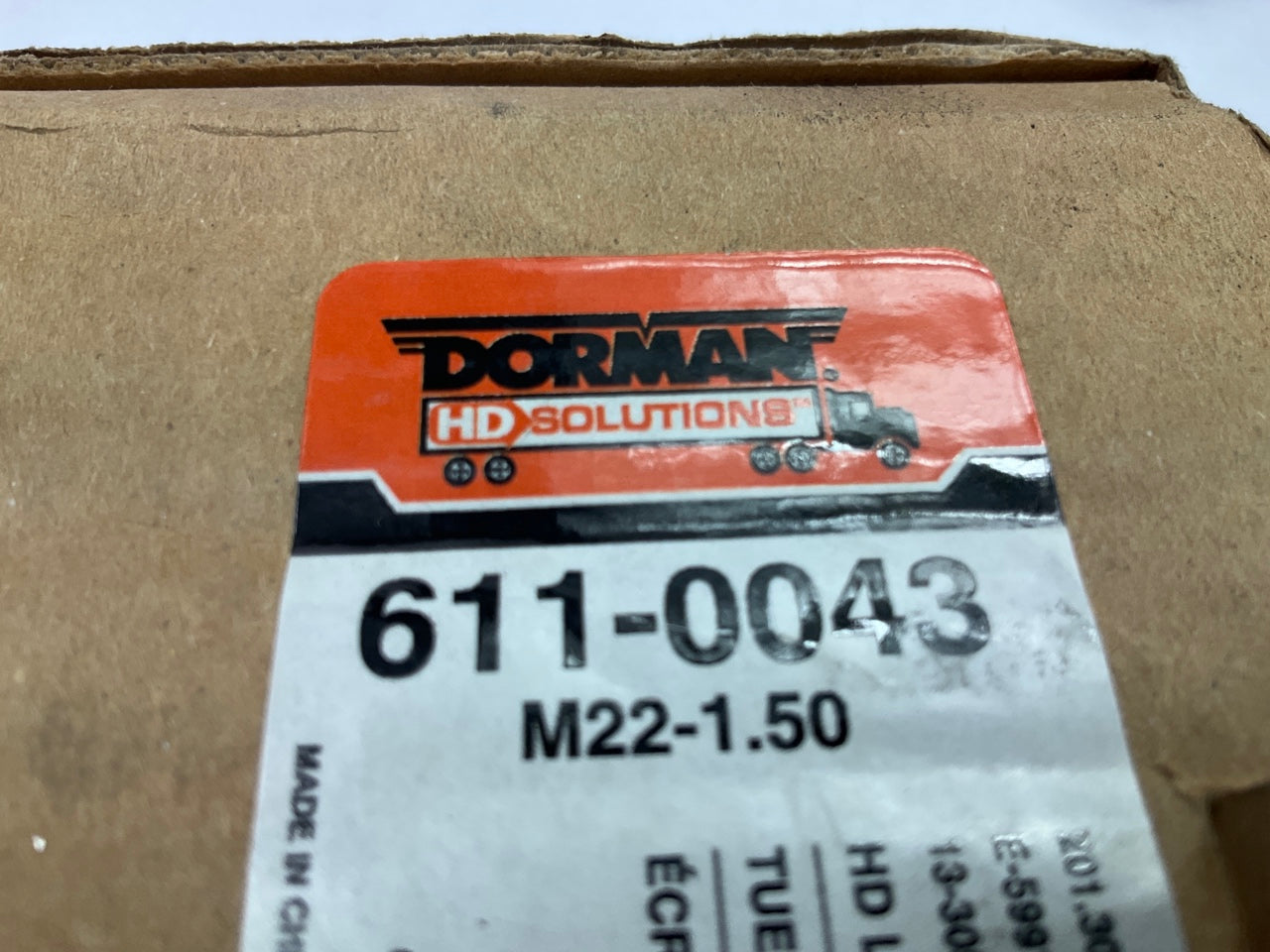 (25) Dorman 611-0043 Wheel Lug Nuts, M22 X 1.5; 38mm Hex X 1.3'' Long