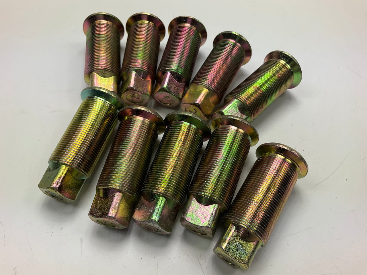 (3) Dorman 611-0044 3/4''-16 Wheel Lug Nut, Standard 13/16'' Square Hex 3.06 In