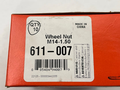 (10) PACK - Dorman 611-007 Wheel Lug Nuts
