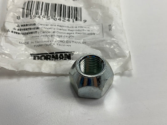 Dorman 611-015 Wheel Lug Nut 7/16-20L Standard - 3/4 In. Hex, 9/16 In. Length