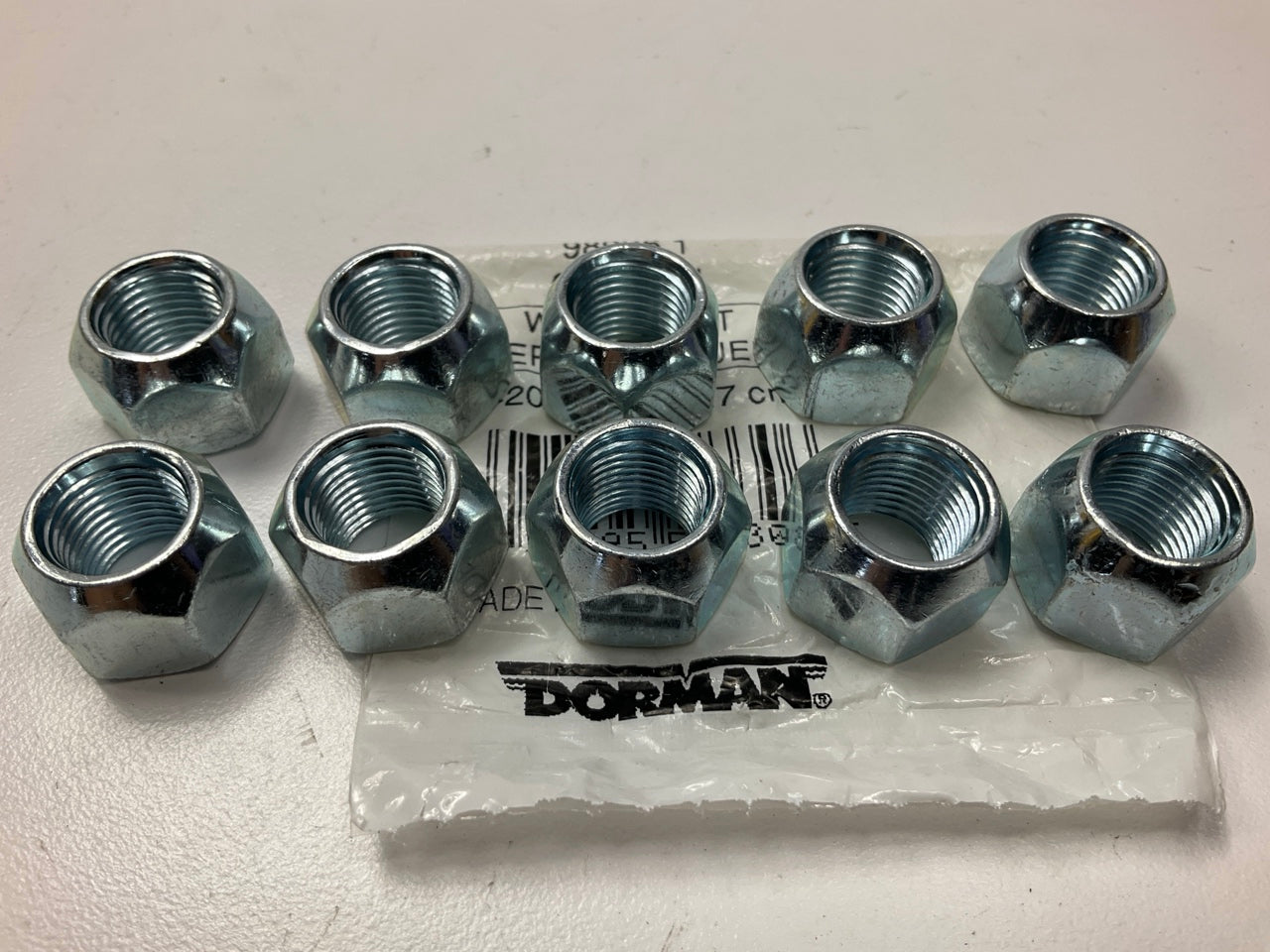 (10) Dorman 611-027 Wheel Lug Nuts