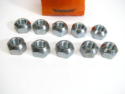 (10) Dorman 611-059 Rear Wheel Lug Nuts - 9/16-18L X 1-1/16'' HEX