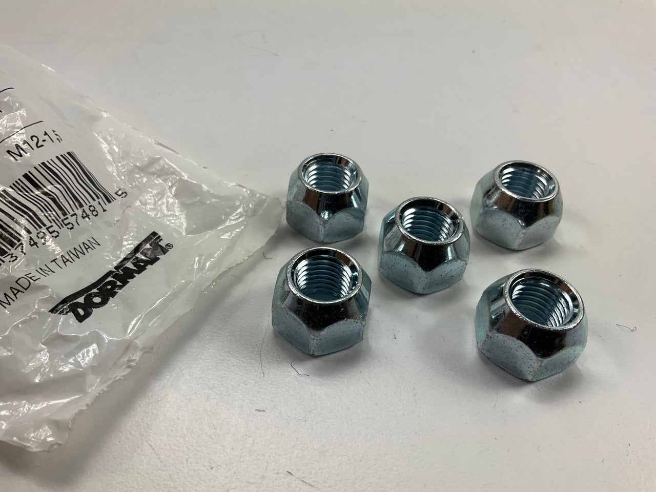 (5) Dorman 611-062 Wheel Lug Nuts - M12-1.5 X 19mm Hex