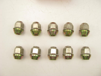 (10) Dorman 611-070 Wheel Lug Nuts - 7/16''-20 X 3/4'' Hex