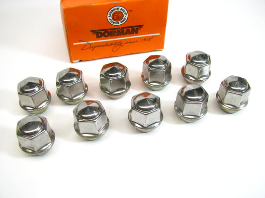(10) Dorman 611-073 Wheel Lug Nuts - Front / Rear