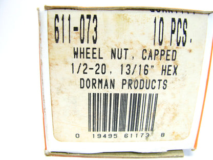 (10) Dorman 611-073 Wheel Lug Nuts - Front / Rear