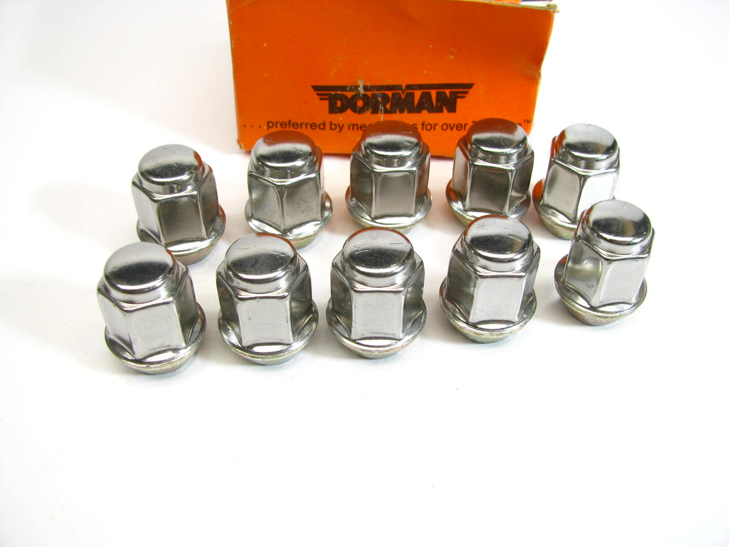 (10) Dorman 611-074 Wheel Lug Nuts - Front / Rear