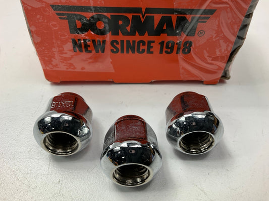 (3) Dorman 611-075 Wheel Lug Nuts
