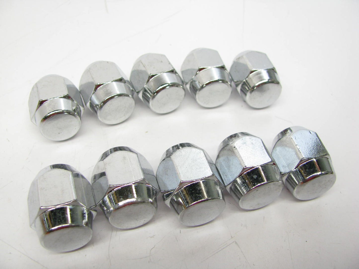 Dorman 611-077 Wheel Lug Nuts M12-1.50 Acorn - 21mm Hex, 27mm Length - 10 Pack