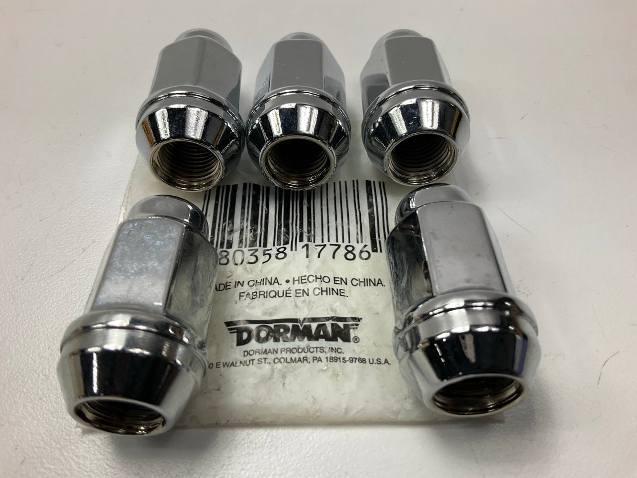 (5) Dorman 611-094 Wheel Lug Nuts