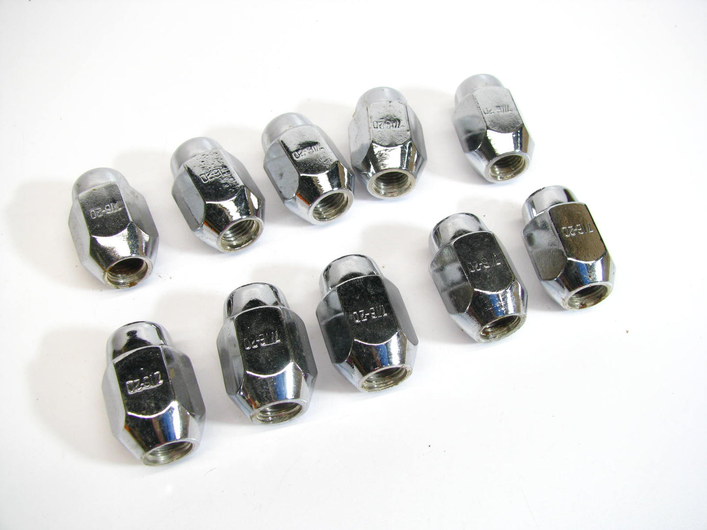 (10) Dorman 611-097 Wheel Lug Nuts - 7/16''-20