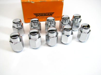 (10) Dorman 611-098 Wheel Lug Nuts - Front / Rear