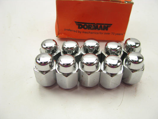(10) Dorman 611-099 Boxed Acorn Wheel Lug Nut - M12-1.25