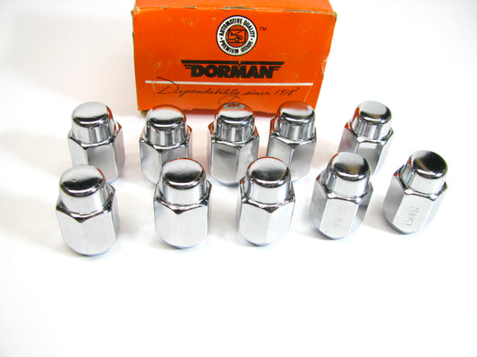 (10) Dorman 611-100 Mag-Bright Wheel Lug Nut - Front / Rear