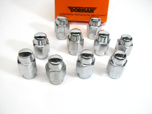 (10) Dorman 611-102 Mag Short Shank Wheel Lug Nut - 1/2-20''