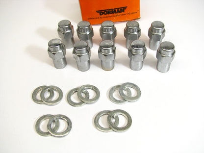 (10) Dorman 611-106 Mag Standard Wheel Lug Nut - 1/2-20''