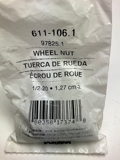 (5) Dorman 611-106 Wheel Lug Nuts