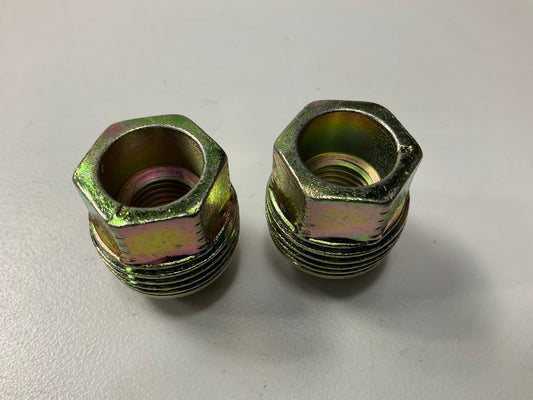 (2) Dorman 611-109 Wheel Lug Nuts M12-1.50 External Thread - 19mm Hex 27.5mm