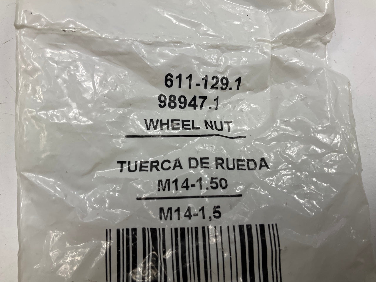 (10) Dorman 611-129 Wheel Lug Nuts