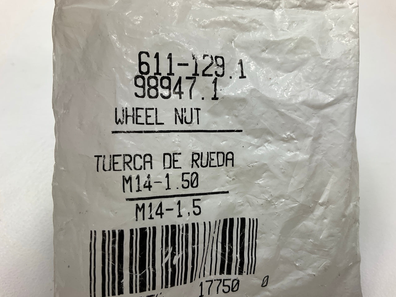 (5) Dorman 611-129 Wheel Lug Nuts