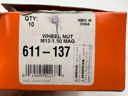 (9) Dorman 611-137 Wheel Lug Nuts