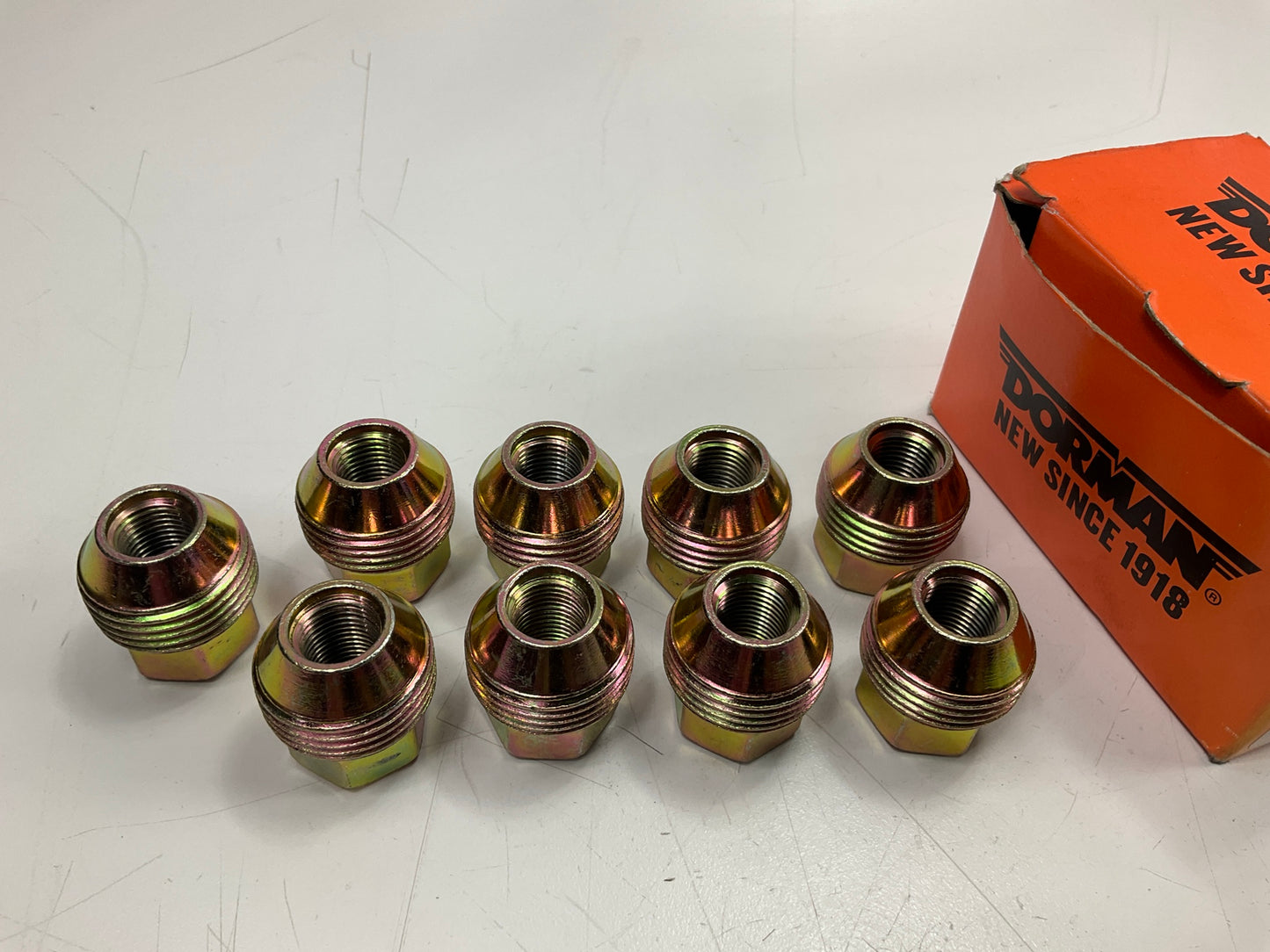 (9) Dorman 611-178 Wheel Lug Nuts 96-02 Astro, 94-04 Mastang, 96-02 Safari