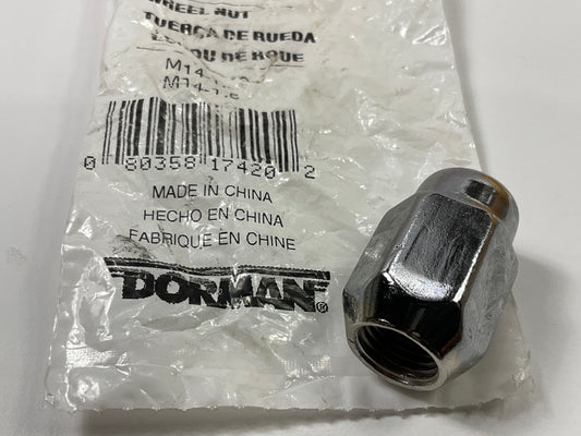 Dorman 611-185-1 Wheel Lug Nut M14-1.50 Acorn - 13/16 In. Hex, 1.385 In. Length