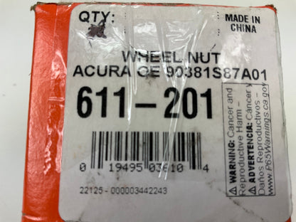 (5) Dorman 611-201 Wheel Lug Nuts