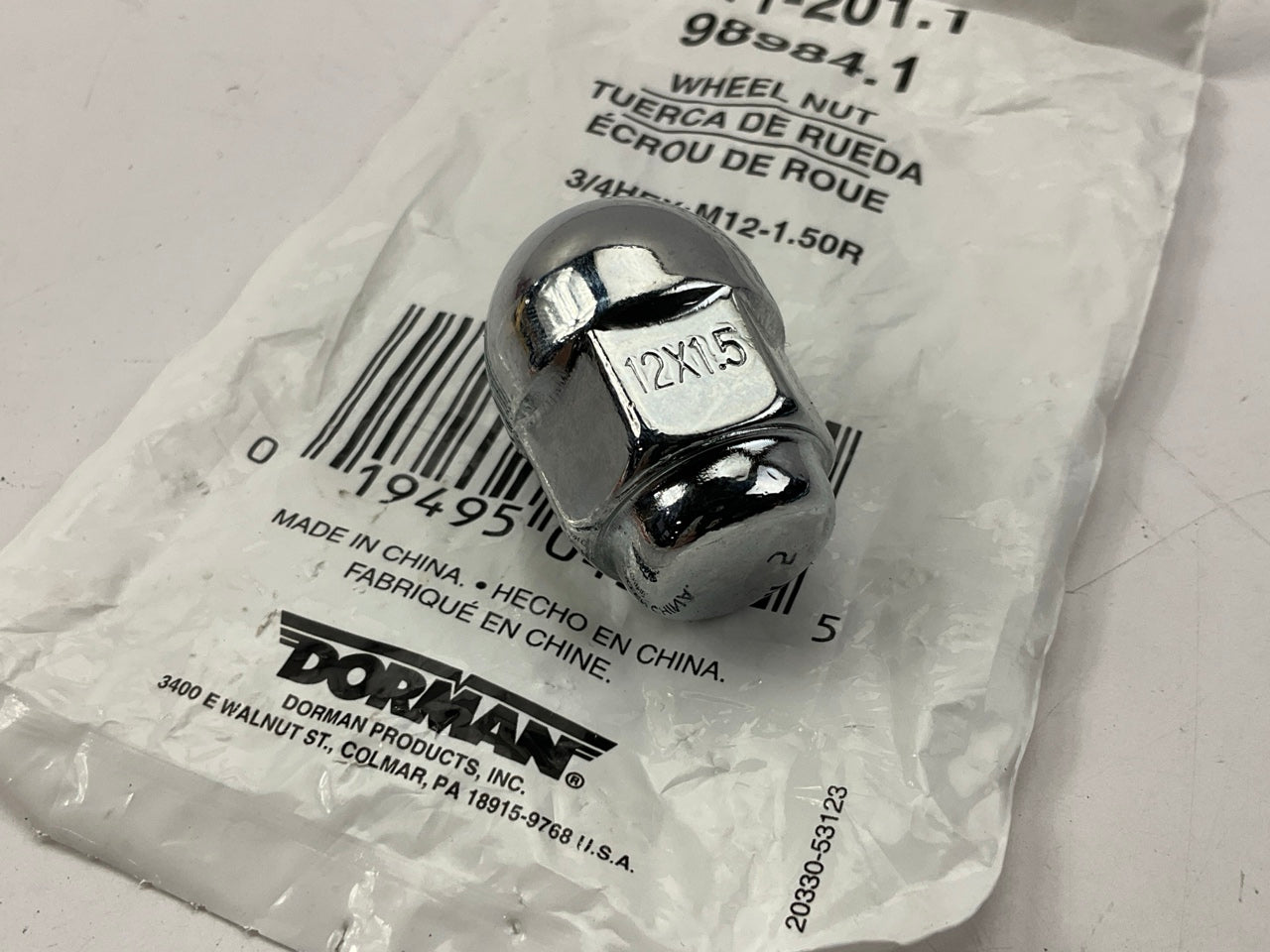 Dorman 611-201 Wheel Lug Nut