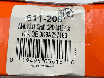 (10) Dorman 611-209 Wheel Lug Nuts