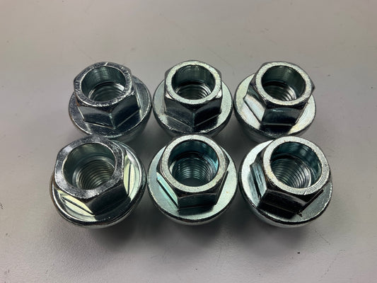(6) Dorman 611-223 -  Wheel Lug Nut M14-2.0 - 21mm Hex 30.56mm Length